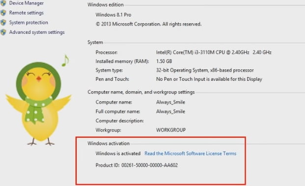 windows 8.1 64 bit product key 2019