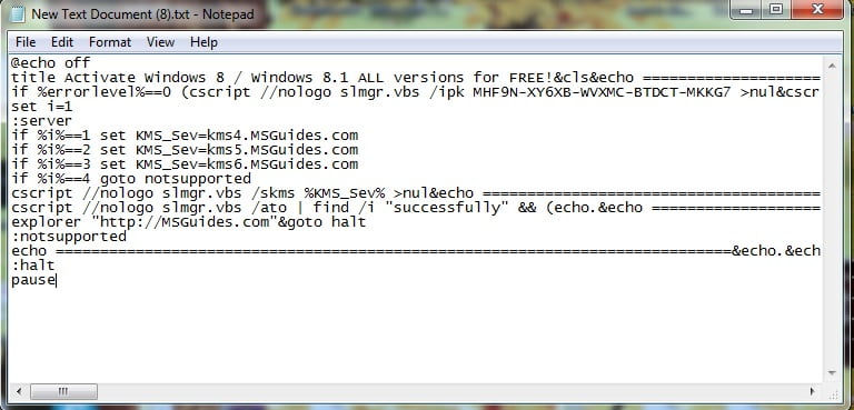 Activate Windows 8 8 1 Without Product Key For Free