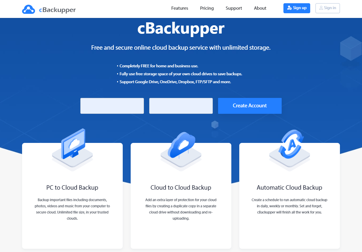 Best Way to Backup Cloud to Cloud