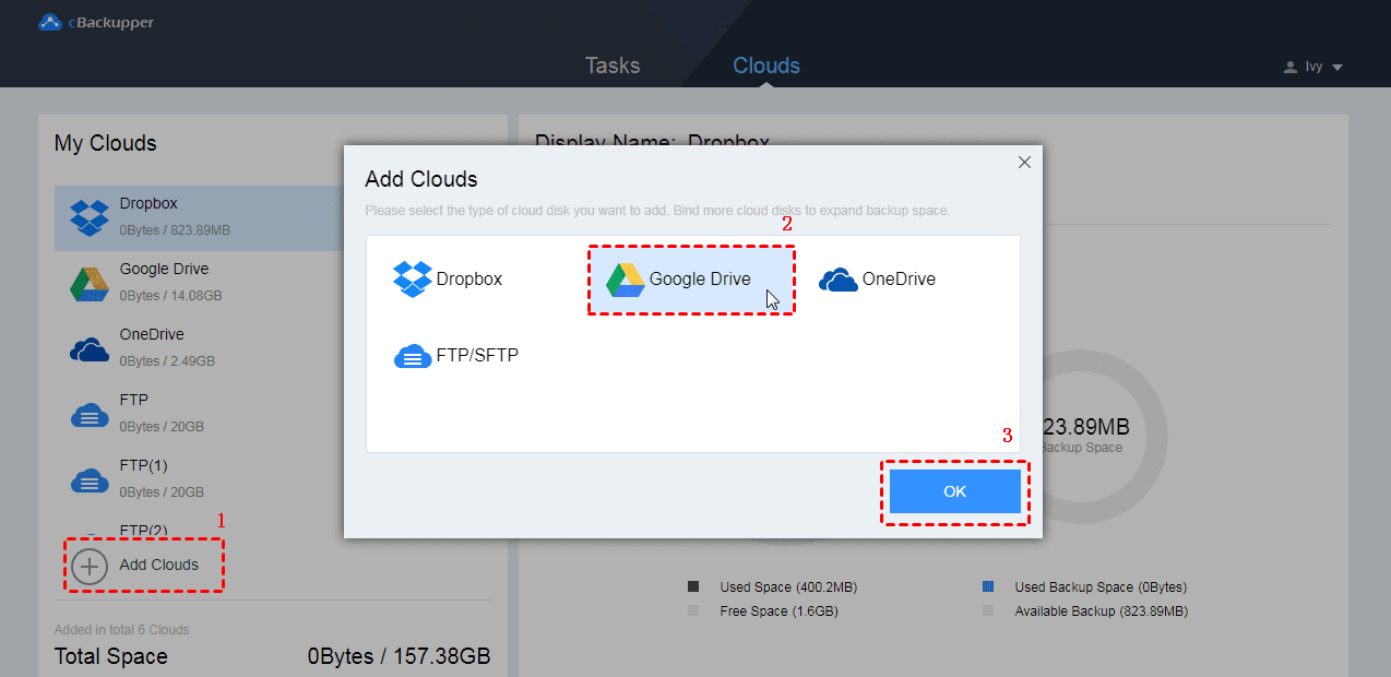 Cloud to Cloud Migration with cBackupper Effortlessly 2