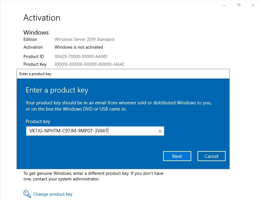 Windows Server 2019 Product Key Free - free product key