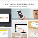 How to make a fancy logo in 3 steps with DesignEvo Logo Maker