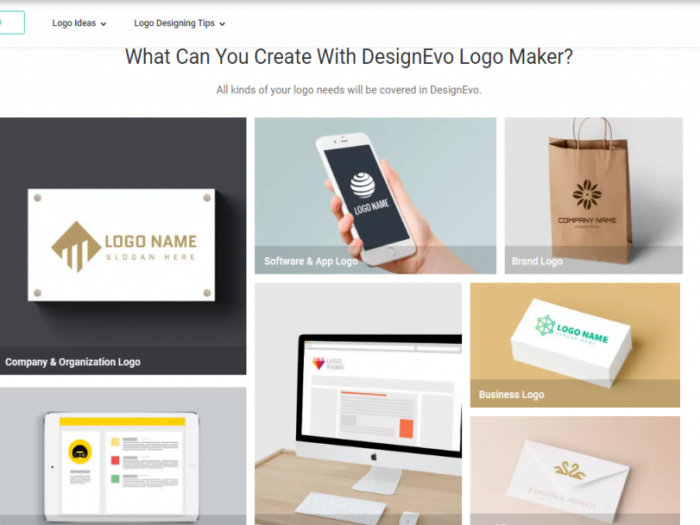 How to make a fancy logo in 3 steps with DesignEvo Logo Maker