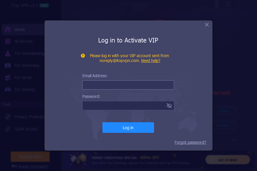 [New Giveaway] iTop VPN V3 License Key