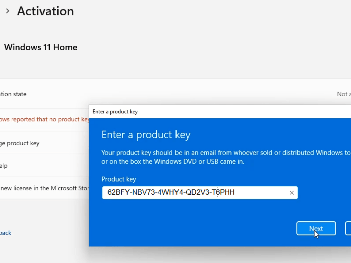 Windows 11 Home Product Key Free
