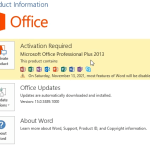 How to Activate Microsoft Office 2013 Professional Plus for free