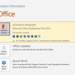 How to Activate Microsoft Office 2019 Professional Plus for free