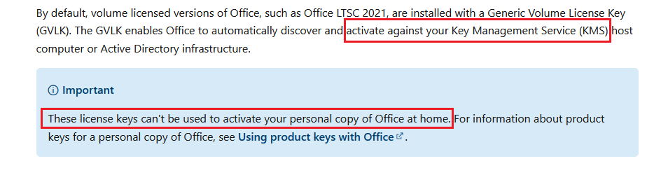 Note about Microsoft Office LTSC Professional Plus 2021 Activation Key Free
