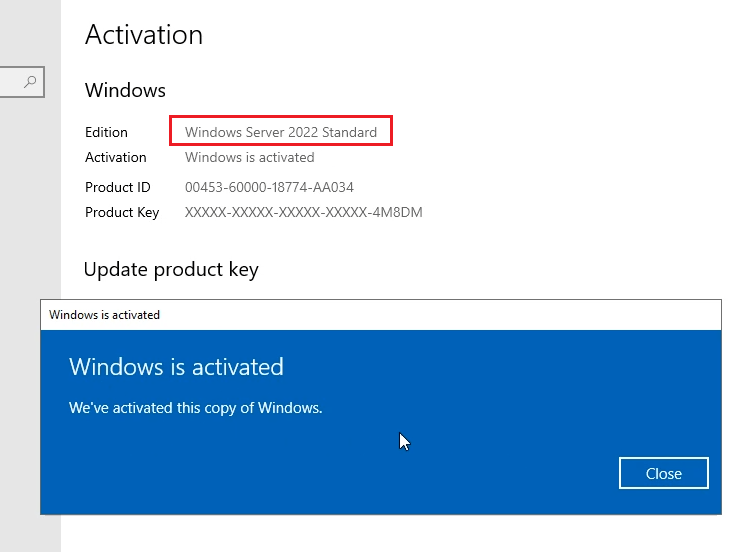 Free Windows Server 2022 Key