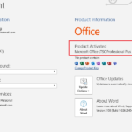 How to activate Office 2021