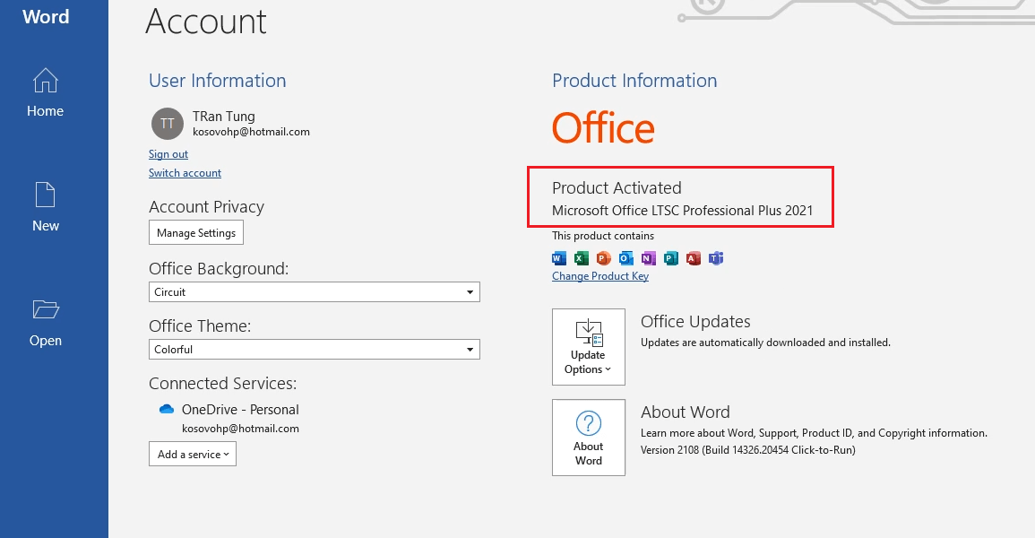 How to activate Microsoft Office LTSC Professional Plus 2021 for free