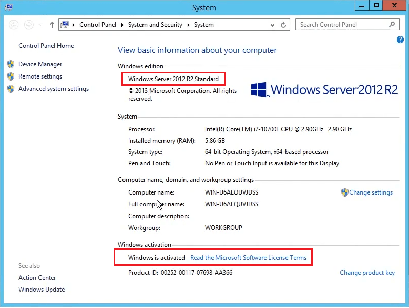 How to Activate Windows Server 2012 R2 Evaluation to Full Version