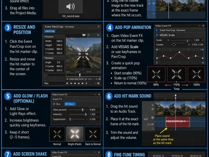 How to Add a Hit Marker Effect in Sony Vegas (Step-by-Step Guide)