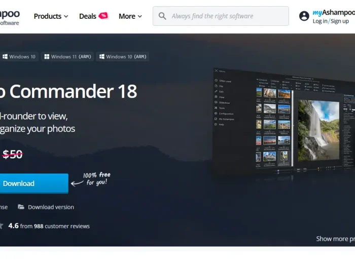 Giveaway Ashampoo Photo Commander 18