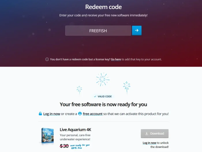 Giveaway Ashampoo Live Aquarium 4K